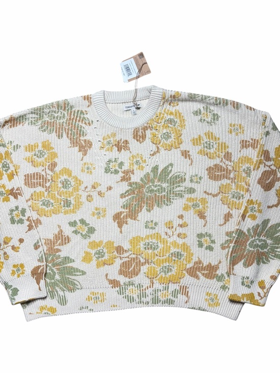 Toad&Co Sweaters - New With Tags Toad & Co Ws Moss Point Pullover Sweater Almond Floral Size L $115